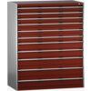 CUBIO SL-13716-11.4 DRAWER CABINET (200KG) GREY / RED thumbnail-0