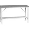 VERSO 1500X600MM BENCH WITH HALF DEPTH BASE SHELF & LINO TOP thumbnail-0