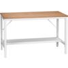 VERSO 1500X800MM BENCH WITH HALF DEPTH BASE SHELF & MPX TOP thumbnail-0