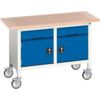 16923201.11 Verso Mobile Storage Bench 1250mm x 600mm x 830mm thumbnail-0