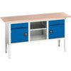 16923021.11 Verso Adjustable Height Storage Bench 1750mm x 600mm x 830-930mm thumbnail-0