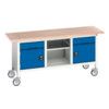 16923221.11 Verso Mobile Storage Bench 1750mm x 600mm x 830mm thumbnail-0