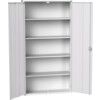 VERSO CUPBOARD WITH 4 SHELVES 1050X350X2000H RAL7035 thumbnail-0