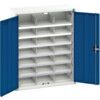 Verso Storage Cabinet, 2 Doors, Blue, 1000 x 1050 x 350mm thumbnail-0