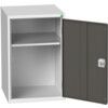 VERSO CUPBOARD WITH 1 SHELF 525X550X800H RAL7035/7016 thumbnail-0