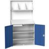 Verso Drawer Cabinet, 1 Drawers, Blue, 550 x 1050 x 2000mm thumbnail-0