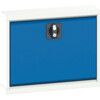 Verso Laptop Cupboard, Blue/Light Grey, 410mm x 500mm x 150mm thumbnail-0