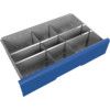 verso, Divider Kit, Steel, Galvanised, 800x550x175mm, 9 Compartments thumbnail-0