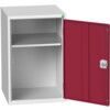 VERSO CUPBOARD WITH 1 SHELF 525X550X800H RAL7035/3004 thumbnail-0