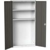 VERSO CUPBOARD WITH 2 SHELVES 1050X350X2000H RAL7035/7016 thumbnail-0