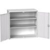 VERSO CUPBOARD WITH 2 SHELVES 1050X550X1000H RAL7035 thumbnail-0