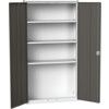 VERSO CUPBOARD WITH 3 SHELVES 1050X350X2000H RAL7035/7016 thumbnail-0