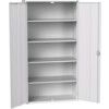 VERSO CUPBOARD WITH 4 SHELVES 1050X550X2000H RAL7035 thumbnail-0