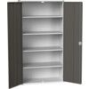 VERSO CUPBOARD WITH 4 SHELVES 1050X550X2000H RAL7035/7016 thumbnail-0