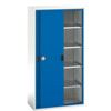 Verso Storage Cabinet, Single Sliding Door, Blue, 2000 x 1050 x 550mm thumbnail-0