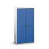 Verso Storage Cabinet, 2 Doors, Blue, 2000 x 800 x 550mm thumbnail-1