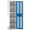 Verso Storage Cabinet, Single Door, Blue, 2000 x 525 x 550mm thumbnail-0