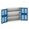 Verso Storage Cabinet, Single Door, Blue, 1000 x 1050 x 350mm thumbnail-0