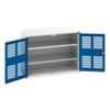 Verso Storage Cabinet, Single Door, Blue, 800 x 1050 x 550mm thumbnail-0