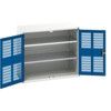 Verso Storage Cabinet, Single Door, Blue, 900 x 1050 x 550mm thumbnail-0