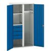 Verso PPE Cupboard, Single Door, Blue, 2000 x 1050 x 550mm thumbnail-0