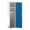 Verso PPE Cupboard, 2 Doors, Blue, 2000 x 525 x 550mm thumbnail-1