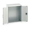 CUBIO SMLF-8510 CUPBOARD HOUSING WITH PERFO DOOR-LIGHT GREY thumbnail-0