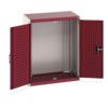 CUBIO SMLF-8510 CUPBOARD HOUSING WITH PERFO DOOR-LIGHT GREY/RED thumbnail-0