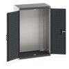 CUBIO SMLF-8512 CUPBOARD HOUSING WITH PERFO DOOR-LIGHT/ANTH GREY thumbnail-0