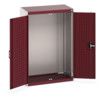 CUBIO SMLF-8512 CUPBOARD HOUSING WITH PERFO DOOR-LIGHT GREY/RED thumbnail-0