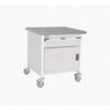 Cubio, Mobile Workbench, Light Grey, 840mm x 750mm x 750mm thumbnail-0