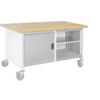 Cubio, Mobile Workbench, Light Grey, 840mm x 1500mm x 750mm thumbnail-0