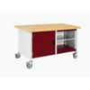 Cubio, Mobile Workbench, Light Grey, 840mm x 1500mm x 750mm thumbnail-0