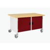 Cubio, Mobile Workbench, Light Grey, 840mm x 1500mm x 750mm thumbnail-0