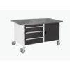 Cubio, Mobile Workbench, Anthracite Grey, 840mm x 1500mm x 750mm thumbnail-0