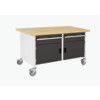 Cubio, Mobile Workbench, Anthracite Grey, 840mm x 1500mm x 750mm thumbnail-0