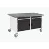 Cubio, Mobile Workbench, Anthracite Grey, 840mm x 1500mm x 750mm thumbnail-0