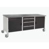 Cubio, Mobile Workbench, Anthracite Grey, 840mm x 2000mm x 750mm thumbnail-0