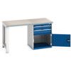 CUBIO BENCH (LINO) WITH 2 DRAWER CABINET 1500X750X840H thumbnail-0