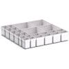 Draw Dividers For Use With 525 x 525 x 100mm Drawer, 24 Compartments thumbnail-0