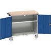 VERSO MOBILE CABINET 1050X650X980H MPX TOP RAL7035/5010 thumbnail-0