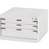 CUBIO DRAWER CABINET WITH 3 DRAWERS 650X750X400H thumbnail-0