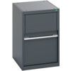 CUBIO CUPBOARD WITH ALUMINIUM BIN 525X650X800MM thumbnail-0