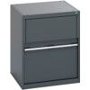 CUBIO CUPBOARD WITH ALUMINIUM BIN 650X650X800MM thumbnail-0