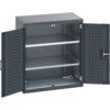 40012115.77V CUPBOARD 2 SHELVES 75KG UDL   DRAWER SHELF DARK GREY thumbnail-0