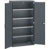 40013053.77V CUPBOARD 4 SHELVES 75KG UDL   DRAWER SHELF DARK GREY thumbnail-0