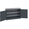 40014066.77V CUPBOARD 2 SHELVES 75KG UDL DRAWER SHELF DARK GREY thumbnail-0