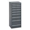 40019154.77V CABINET 9 DRAWERS 75KG UDL PER DRAWER SHELF DARK GREY thumbnail-0