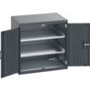 40020110.77V CUPBOARD 2 SHELVES 75KG UDL DRAWER SHELF DARK GREY thumbnail-0