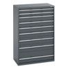 40021043.77V CABINET 9 DRAWERS 75KG UDL PER DRAWER SHELF DARK GREY thumbnail-0